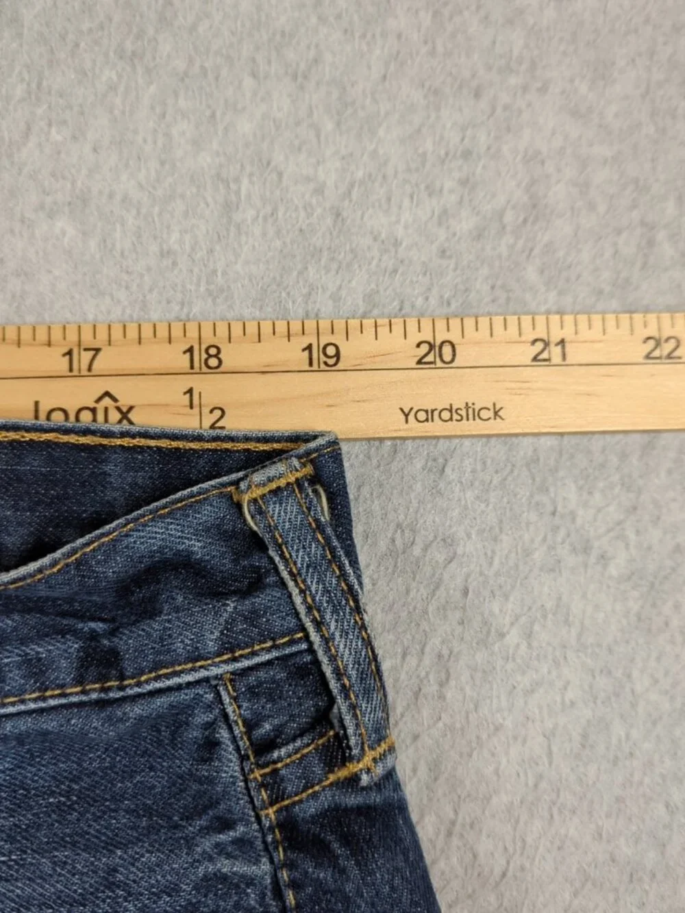 Polo Ralph Lauren Jeans Men's 38x34 (Fit 38x33) Blue Denim Authentic Dungarees